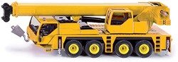 Siku Kranwagen Spielzeugauto 1:55 Metall Kunststoff gelb Teleskopausleger