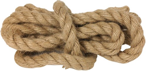 HBX natural living dickes Seil braun Jute 2x200cm kreativ basteln