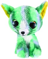 Lumo Stars Plüschkatze Clover 15cm - Kuscheltier mit großen Augen