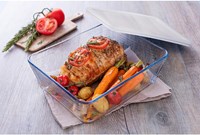 Pyrex Cook & Freeze Schaal Rechthoek 1,5L met Vershouddeksel-3