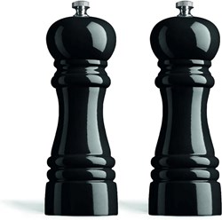Amefa Pfeffer- und Salzmühlenset schwarz Keramikmahlwerk 2-teilig 15 cm