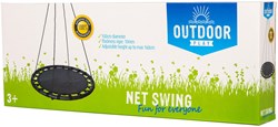 Outdoor Play Schommel Mat Zwart, 100cm
