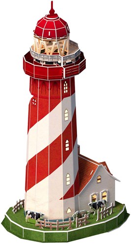 Cubic Fun 3D Puzzle Leuchtturm mit LED-Beleuchtung, 51 Teile-2