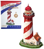 Cubic Fun 3D Puzzle Leuchtturm mit LED-Beleuchtung, 51 Teile-3