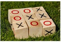 Outdoor Play Holz Tic Tac Toe FSC Lernspiel für Kinder-2
