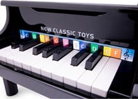 New Classic Toys Klavier Flügel - Spielzeug Klavier schwarz - 18 Tasten-3
