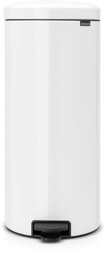 Brabantia Treteimer Abfalleimer 30L - weiß - hygienisches Design