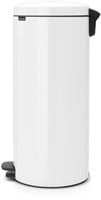 Brabantia Treteimer Abfalleimer 30L - weiß - hygienisches Design-2