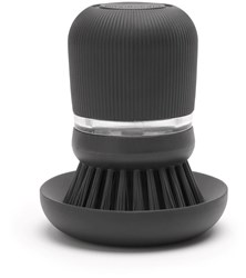 Brabantia Spülbürste mit Seifenspender - SinkSide Dark Grey Küche