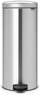 Brabantia Tretmülleimer Abfalleimer 30L - Matt Steel Küchenabfallbehälter