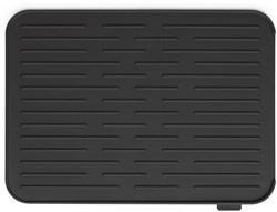 Brabantia Abtropfmatte Silikon - Dark Grey - rutschfeste Küchenmatte