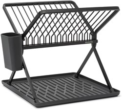 Brabantia Abtropfgestell klappbar Dark Grey Küchenzubehör