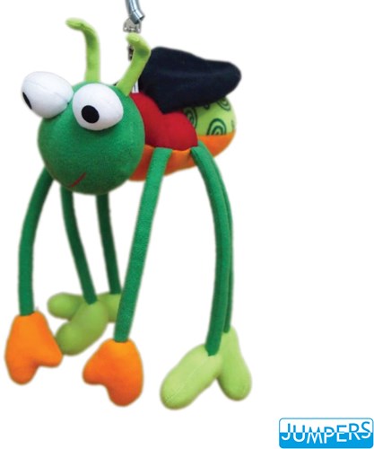 Jumpers Wackeltier Fliege - bunte Baby-Mobile mit Feder