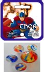 Don Juan Murmeln Thor Set - Glas Murmeln bunt 21 Stück