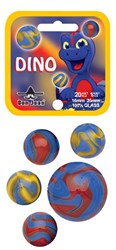 Don Juan Dino Murmeln Glas 42mm buntes Spielzeug