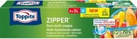 Toppits Zipper Multi-Functionele Zakken 3 liter  8 stuks