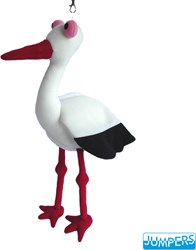 Jumpers Wackeltier Storch - buntes hüpfendes Mobile Spielzeug