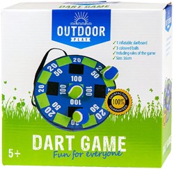 Outdoor Play Dartspiel - Aufblasbare Dartscheibe für Kinder - Sicheres Spielzeug