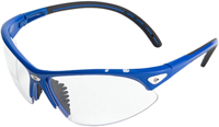 Dunlop Squash Schutzbrille Sportbrille Blau Schwarz für Erwachsene