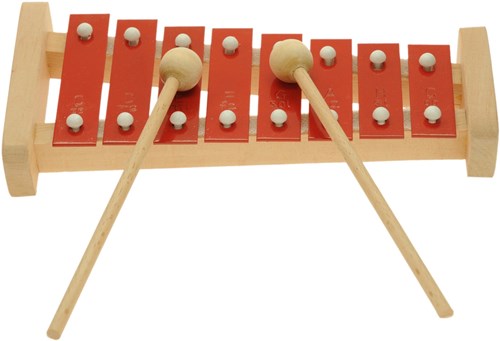 Kids at Work Xylophon Spielzeug C-Dur buntes Musikvergnügen