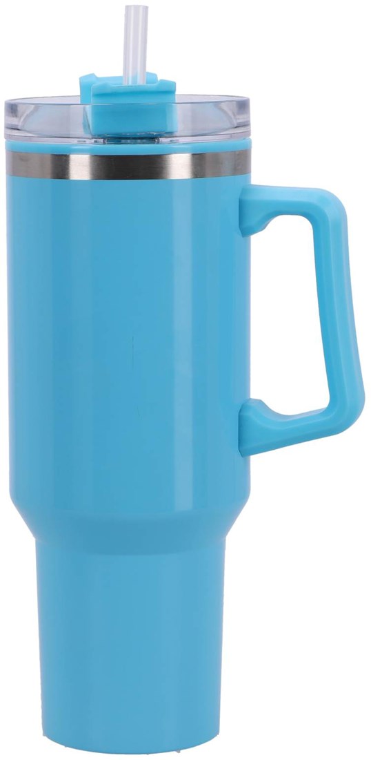 Trinkbecher mit Strohhalm
