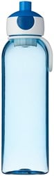Mepal Wasserflasche Pop-up Campus 500 ml - blau - Trinkflasche für Kinder