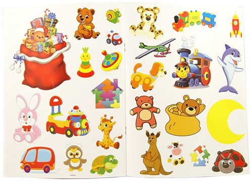 Twisk Sinterklaas Sticker- und Malbuch A4 mit Stickern und Spielen