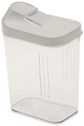 Keeeper Streudose Kunststoff 0,25L weiß transparent Küchenbehälter