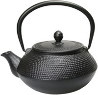 Svenska Living Teekanne Gusseisen schwarz 0,8L traditioneller japanischer Stil