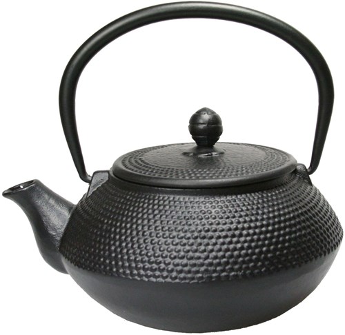 Svenska Living Teekanne Gusseisen schwarz 0,8L traditioneller japanischer Stil