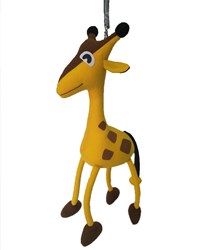 Jumpers Wackeltier - Giraffe Babyzimmer Mobile springendes Spielzeug