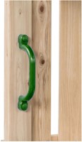 SwingKing Spielgerät Holzturm mit Rutsche grün 65x170cm für Kinder-3