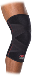 McDavid Kniebandage Cross Compression Unterstützung XL - Sport Knieschoner