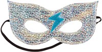 Souza Super hero masker zilver ( 1 stuk)