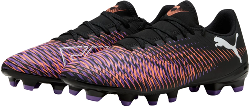 Puma Future 8 Play FG/AG Football Boots - Black/Red - 8