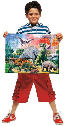 Ravensburger Puzzle Dinosaurier XXL - Kinderpuzzle 100 Teile-3