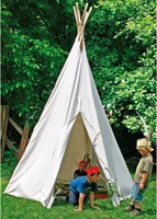 Eduplay Tipi Zelt groß - Spielzelt für drinnen und draußen Kinder-2