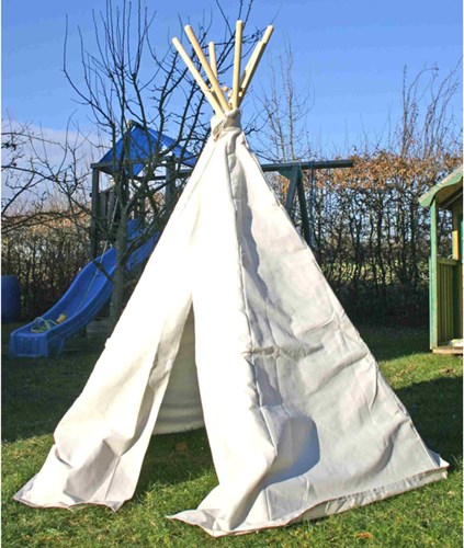 Eduplay Tipi Zelt groß - Spielzelt für drinnen und draußen Kinder-3