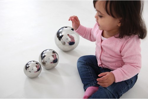 Eduplay sensorische Spielbälle Set 4 Stück - Lernspielzeug Mehrfarbig-2
