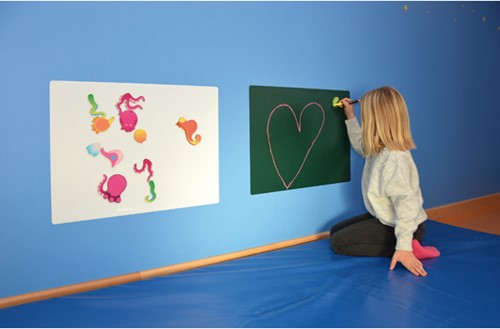 Magnetic foil chalk board 45 x 60 cm
