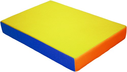 Eduplay Sprungmatte Kunstleder Multicolor 113x75 cm Spielmatte-2