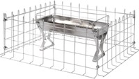 Fireplace protective fence-2