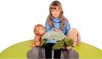 Eduplay sensorisches Spielzeug Weighted Animal Turtle Sam 1,6 kg Schildkröte-2