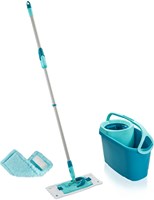 Leifheit Bodenwischer Set komplett - 33 cm Wischmopp mit Static Tuch-2
