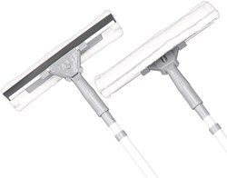 Michelino Fensterwischer 2-in-1 mit Teleskopstiel Reinigung