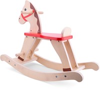 New Classic Toys Schaukelpferd Holz - natur - Schaukeltier Spielzeug-3