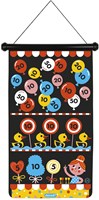 Janod J02083 Magnetisches Spiel zum Thema Jahrmarkt-Geschicklichkeitsspiel Fördert Wendigkeit und Konzentration 6 Darts-Beidseitig nutzbar Ab 4 Jahren-3