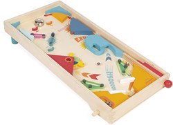 Janod Holz Flipperkasten - Retro Spielzeugspiel für Kinder