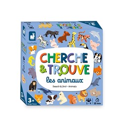 Janod Such- und Findespiel - Tiere - Lernspiel für Kinder