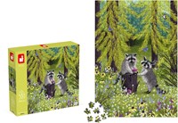 Janod Kidult Puzzle Waschbären-2